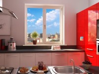 Кухня с окном: обзор различных вариантов оформления (180 фото дизайна)
